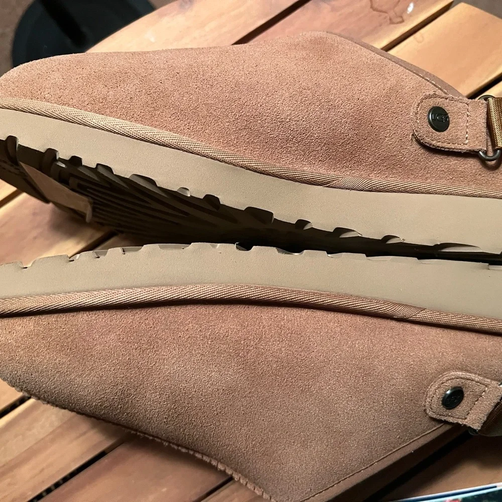 UGG Men's Brown Suede Loafers - Picture 3 of 7